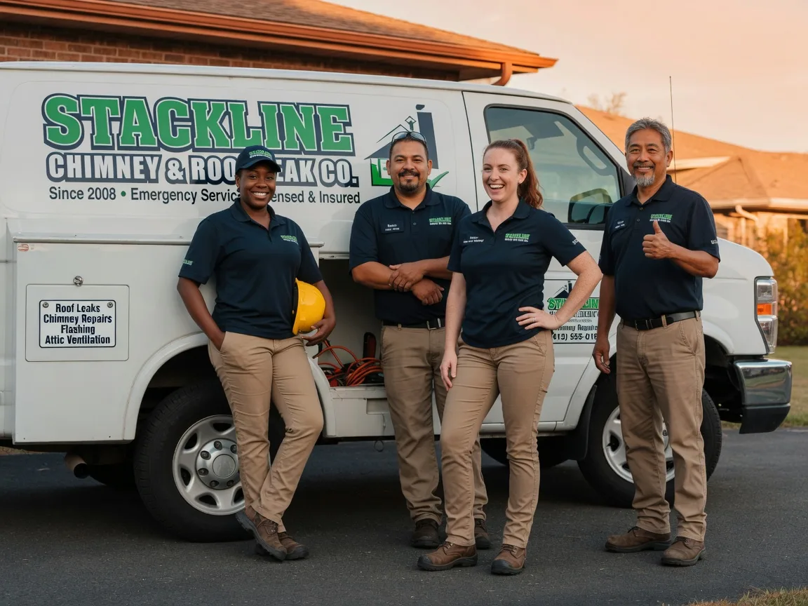 Chimney flashing repair company in Mapleton, OR